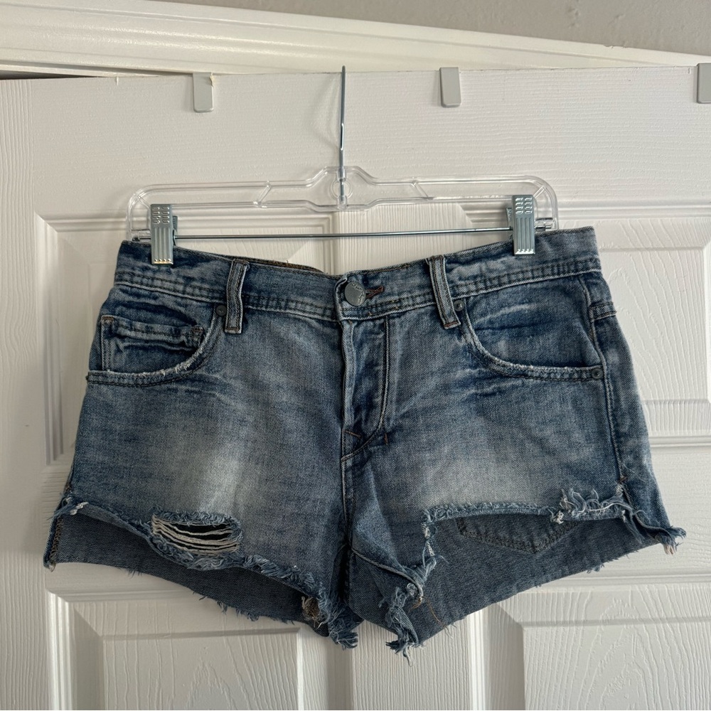 Free People Denim Shorts